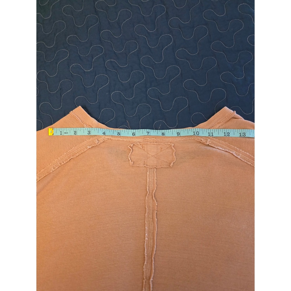 Free People We The Free Crop Large Brown Copper Top - Picture 9 of 10